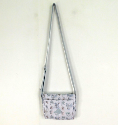 Kipling Umhängetasche weiß pastell abstrakt Blumen Crossbody