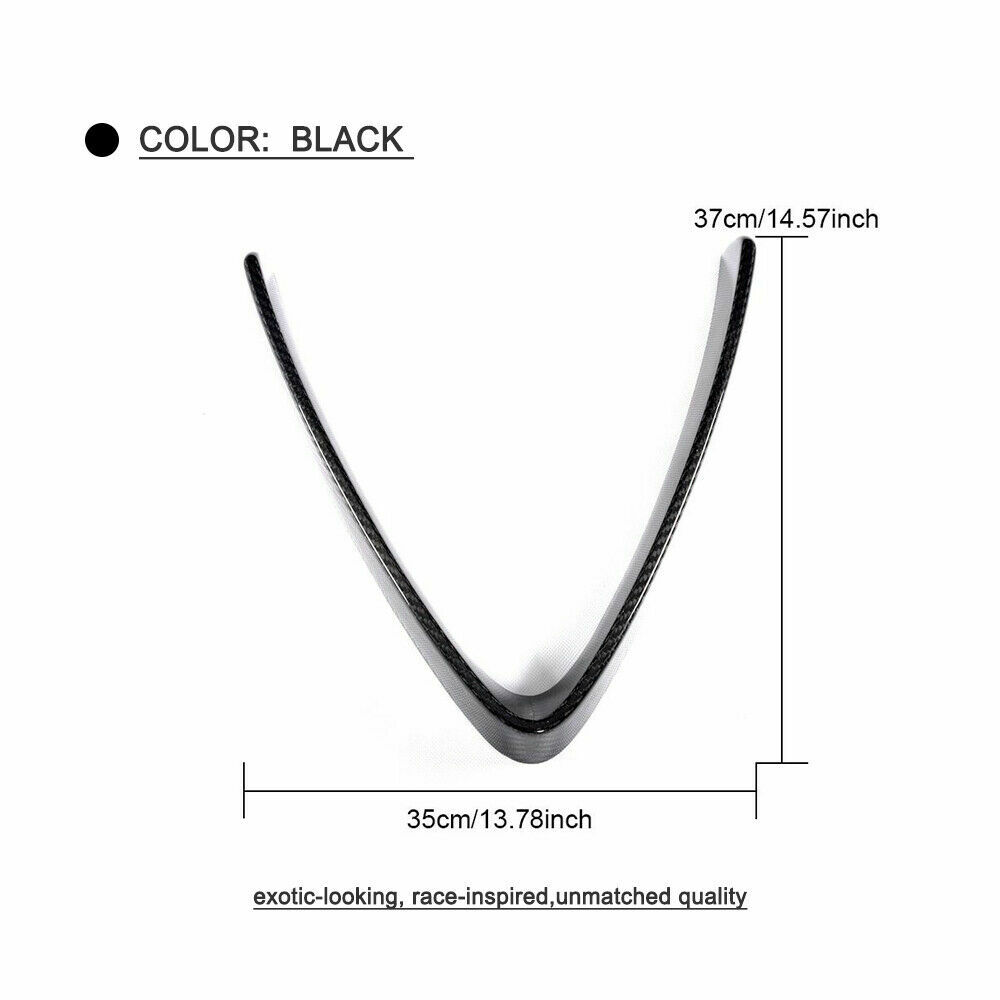 2PCS Autocollant Voiture AC Air Vent Trim ABS - Compatible Alfa Romeo Giulia 2017-2019 (Arrière)