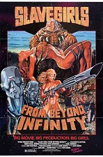 Slave Girls from Beyond Infinity Movie POSTER (1987) Adventure / Horror