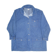 Vintage Koret City Blues Denim Jacket Blue 90s Womens 2xl