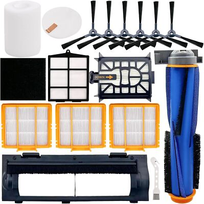 #ad Shark AI Robot Vacuum Replacement Parts: Brushes Filters amp; Covers Set $34.99