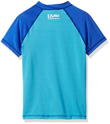 Speedo Mädchen UV-Schwimmshirt Kurzarm – Bedruckt, Rashguard Aus Polyester/Elasthan – Ideal Für Pool, Strand & Schwimmunterricht