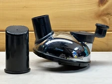 Culinare Rocket Chef Food Processor Chrome Top and Food Pusher