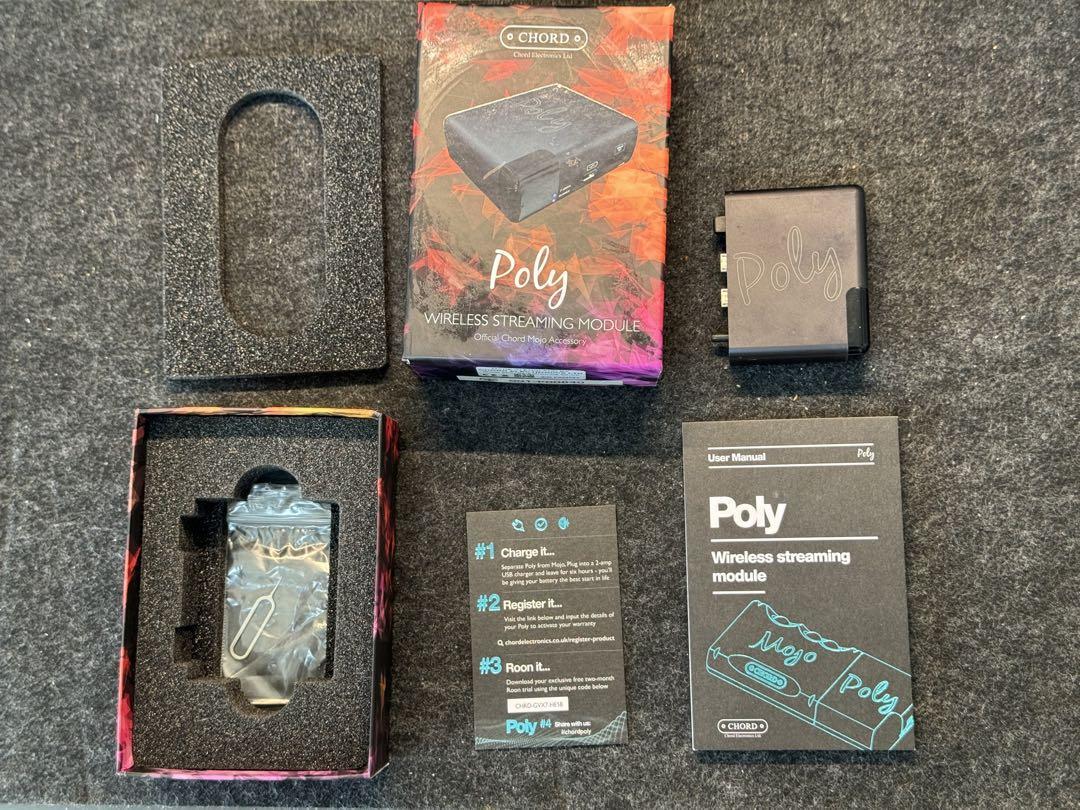 CHORD Poly POLY-BLK Network Audio Player Unit for Mojo2 CHORD Poly POLY-BLK Network Audio Player Unit for Mojo2