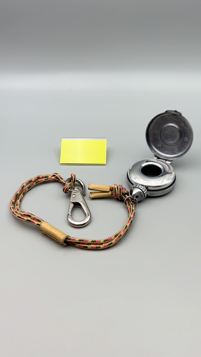 Vivienne Westwood Portable Ashtray Round Orb Pocket Sliver