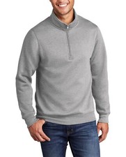 JustBlanks Men's Cotton/Poly Soft Fleece 1/4-Zip Pullover Sweatshirt - JBPC78Q