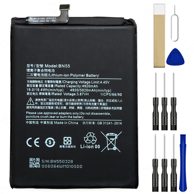 BN55 Replacement Battery For Xiaomi Redmi Note 9S M2003J6A1G