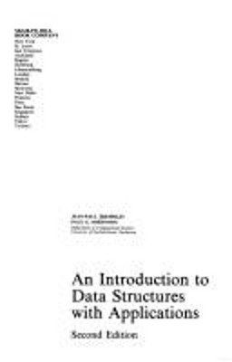 An Introduction to Data Structures with Applications Hardcover