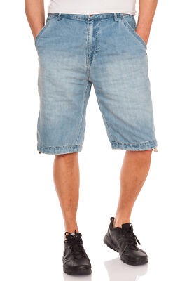 JET LAG Herren Shorts 23-951 Washed Denim