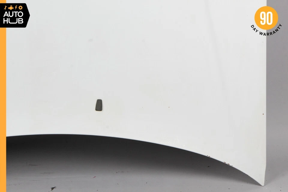 Conjunto de panel de cubierta de capó blanco OEM 86-93 MERCEDES W124 300TD 300CE 300E Foto 4 de 4