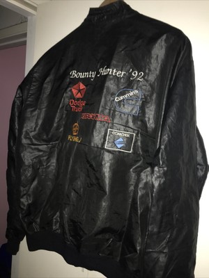 Vtg 90s car club jacket Dodge Truck 