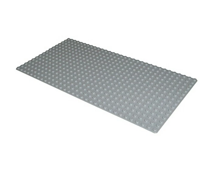 LEGO - Rectangle Base Plate - 16 X 32 (Studs) - Dark Bluish Gray