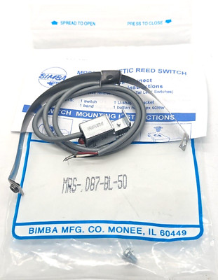 BIMBA MRS-087-BL-50 magnetic reed switch new original packaging