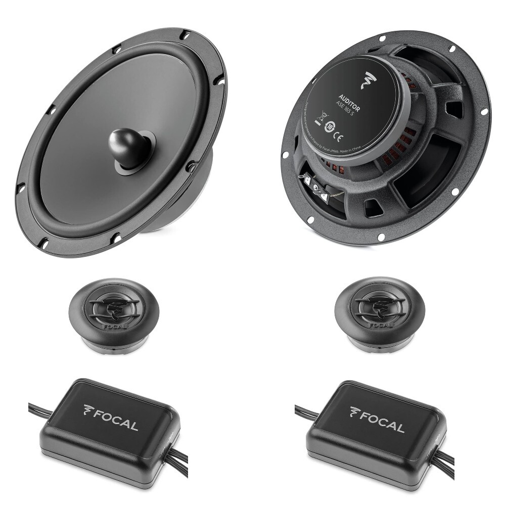 Focal ASE-165S Auditor EVO Kit 2 Vie 16,5cm 110W Car Audio