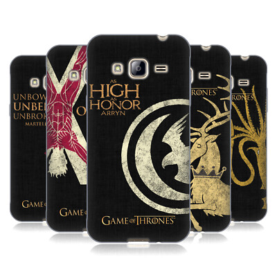 OFFIZIELLE HBO GAME OF THRONES HOUSE MOTTOS GEL HANDYHÜLLE FÜR SAMSUNG HANDYS 3