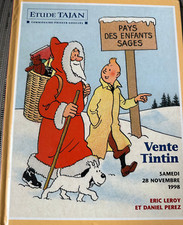 Tintin Hergé Etude Tajan Auction catalog 199...