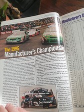 Nascar 1996 official preview and press guide magazine vgc