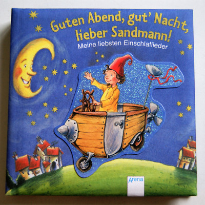 Buch Guten Abend gute Nacht lieber Sandmann Sonja Egger Arena Liedertexte Lieder