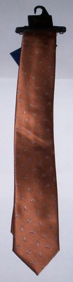 Cravate Yves Dorsey Fait Main - Marron Chocolat - Taille Unique - Polyester
