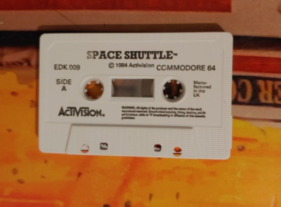 Space Shuttle (Activision 1984) Commodore 64 (Tape) works 8-bit classic