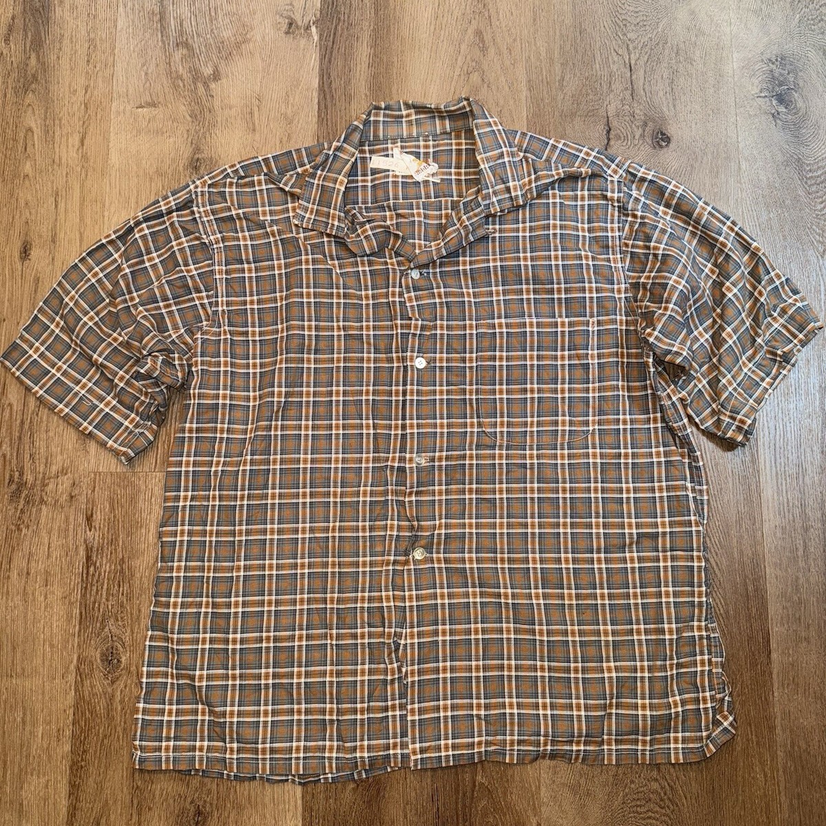 Sandy Mac Donald Shirt Mens Large Loop Collar Vintage 60s Sandy Mac Donald Shirt Mens Large Loop Collar Vintage 60s