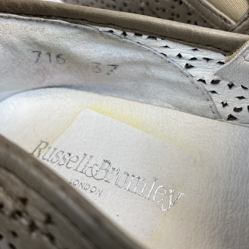 Russell Bromley Women's Low Top Slip On Sneakers Flat Casual Shoes Size EU37 UK4 - Picture 11 of 16