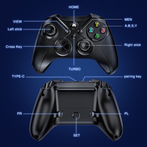 For Microsoft Xbox Wireless Gaming Controller for Xbox Series X/S, Xbox One, PC - Picture 4 of 14