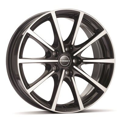 4x 17 Zoll BL5 Felgen für Toyota Auris E15J E15UT HE15U Avensis T25 T27 MS1