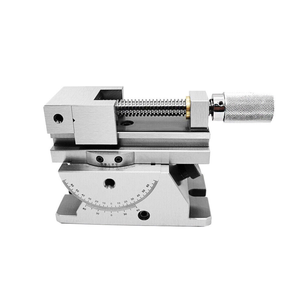 2 inch Universal Precision Vise Angle Adjustable Flat Clamp Manual Grinder Vise