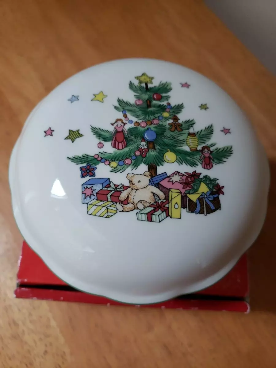 Nikko Christmastime Covered Bon Bon Dish 5