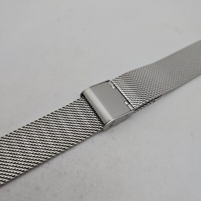 Unbranded Stainless steel mesh watchband/Bracelet 18mm