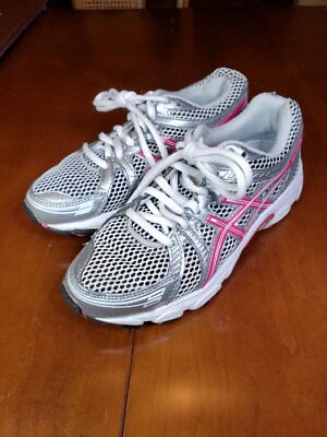 asics shoes womens silver