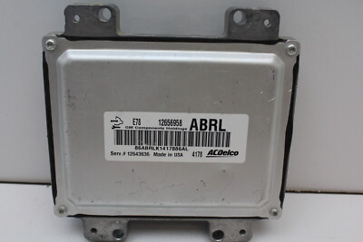 12-15 Chevrolet Cruze 12643636 Computer Brain Engine Control ECU ECM EBX Module