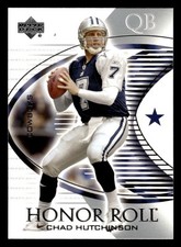 Chad Hutchinson 2003 Upper Deck Honor Roll #14 Dallas Cowboys