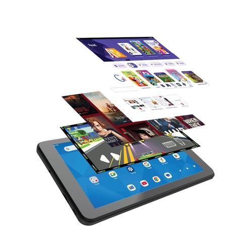 Laser 7-inch Android 15 Tablet 4GB 64GB with Blue Protective Case - Foto 2 di 8