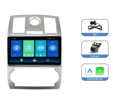 9" For Chrysler 300C 2004-2007 Wireless CarPlay Android 11 Car Stereo Radio GPS