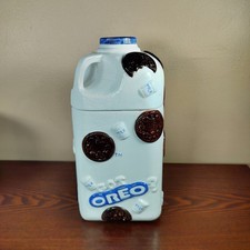 Vintage Nabisco Oreo Cookie Milk Jug Cookie J...