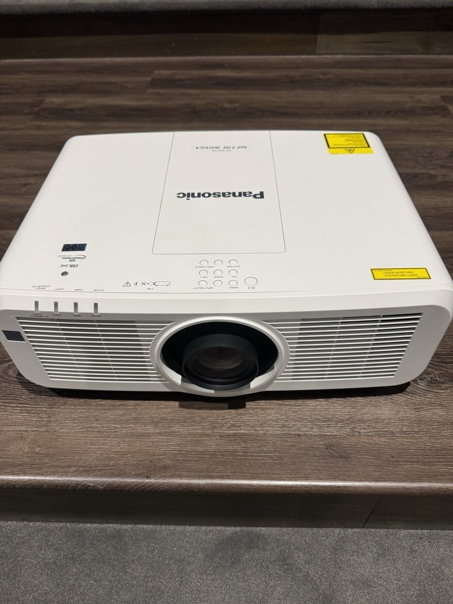 Panasonic PT-MZ770 WUXGA Laser Projector 8000 Lumens 2300 Hours | eBay