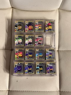 Funko Bitty Pop! Batman Blacklight Lot Set Of 15 Figures DC Universe Comics