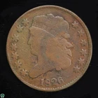 Photo of a 1826-P Half Cent from an eBay listing that sold on Jul 1, 2026