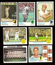 1973 Topps EX condition (D) - CINCINNATI REDS Team Set