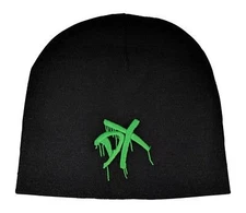 DX Green Embroidered Logo D-Generation X Beanie Cap Hat