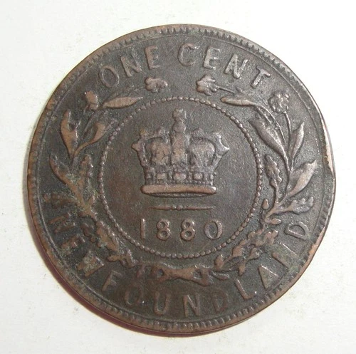 1880 Canada Large Cent — photo from another recent sale