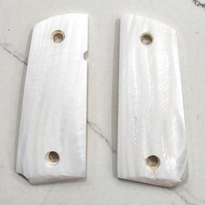 1911 Grips Full Size Genuine Mother of Pearl scale Colt 1911 45 ACP Full size