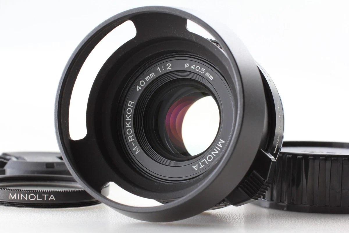Minolta f/2 Camera Lenses 40mm Focal for sale | eBay