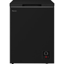 Fridgemaster MCF100EB Free Standing 97 Litres Chest Freezer Black E
