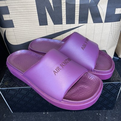 NEW Nike Jordan Sophia Slide Bordeaux Wine NBY FZ7012-001 Women's Size 12