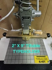 KWIKPRINT  Model 86  2" X 9" Multiline Typeholder