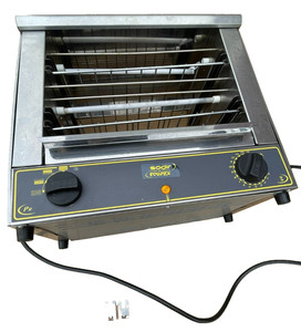 Equipex BAR-200/1 - 18" Countertop Commercial Toster Oven Double Shelf