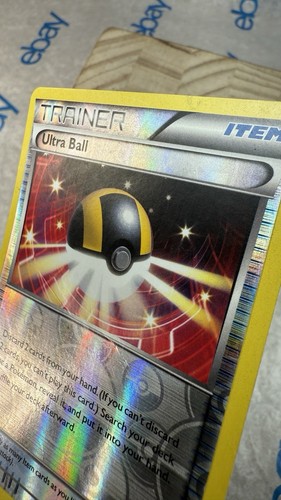 Pokemon ULTRA BALL REVERSE HOLO XY Fates Collide 113/124 - Picture 4 of 5
